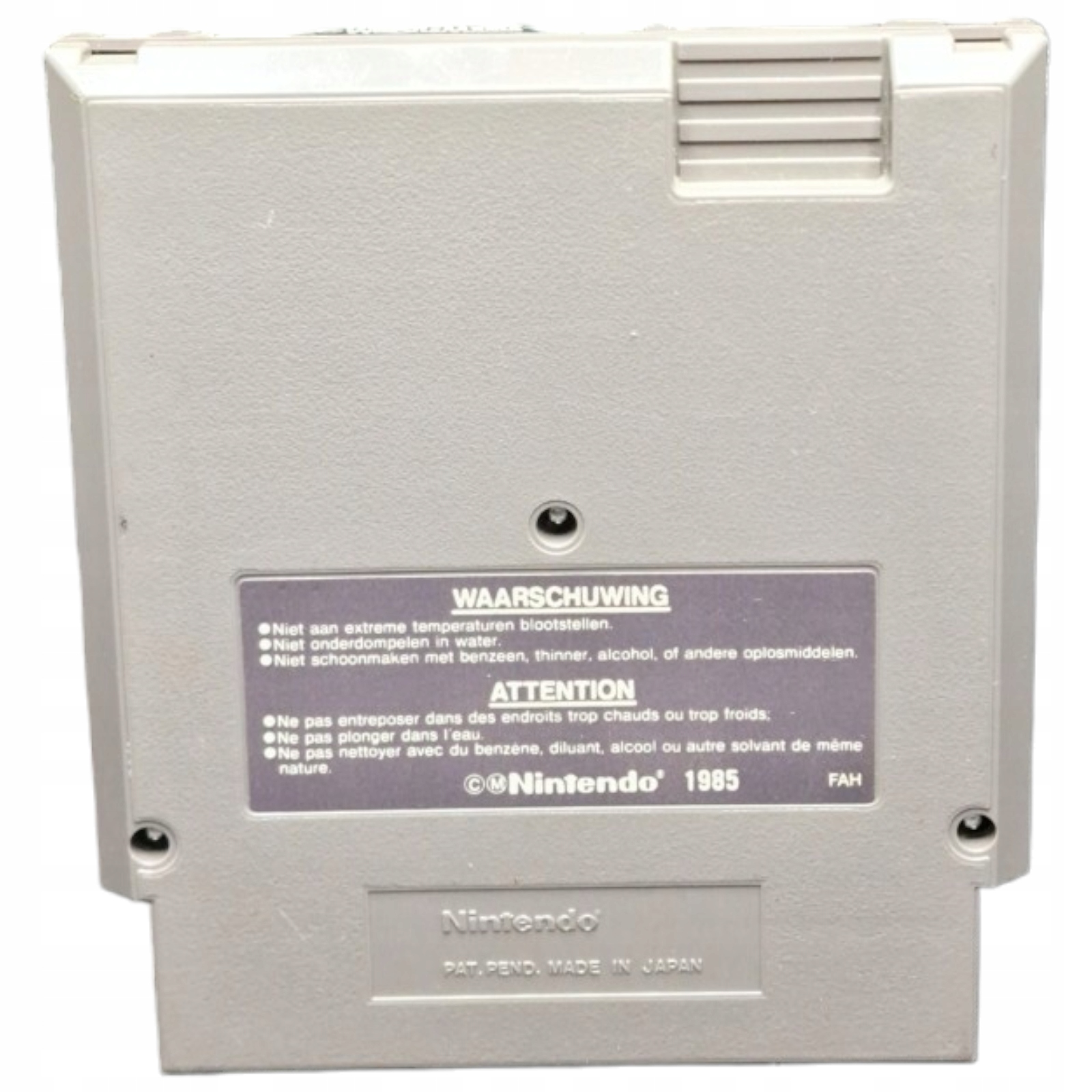 Gra WWF Wrestlemania Hulk Hogan Wrestling Nintendo NES Producent Nintendo