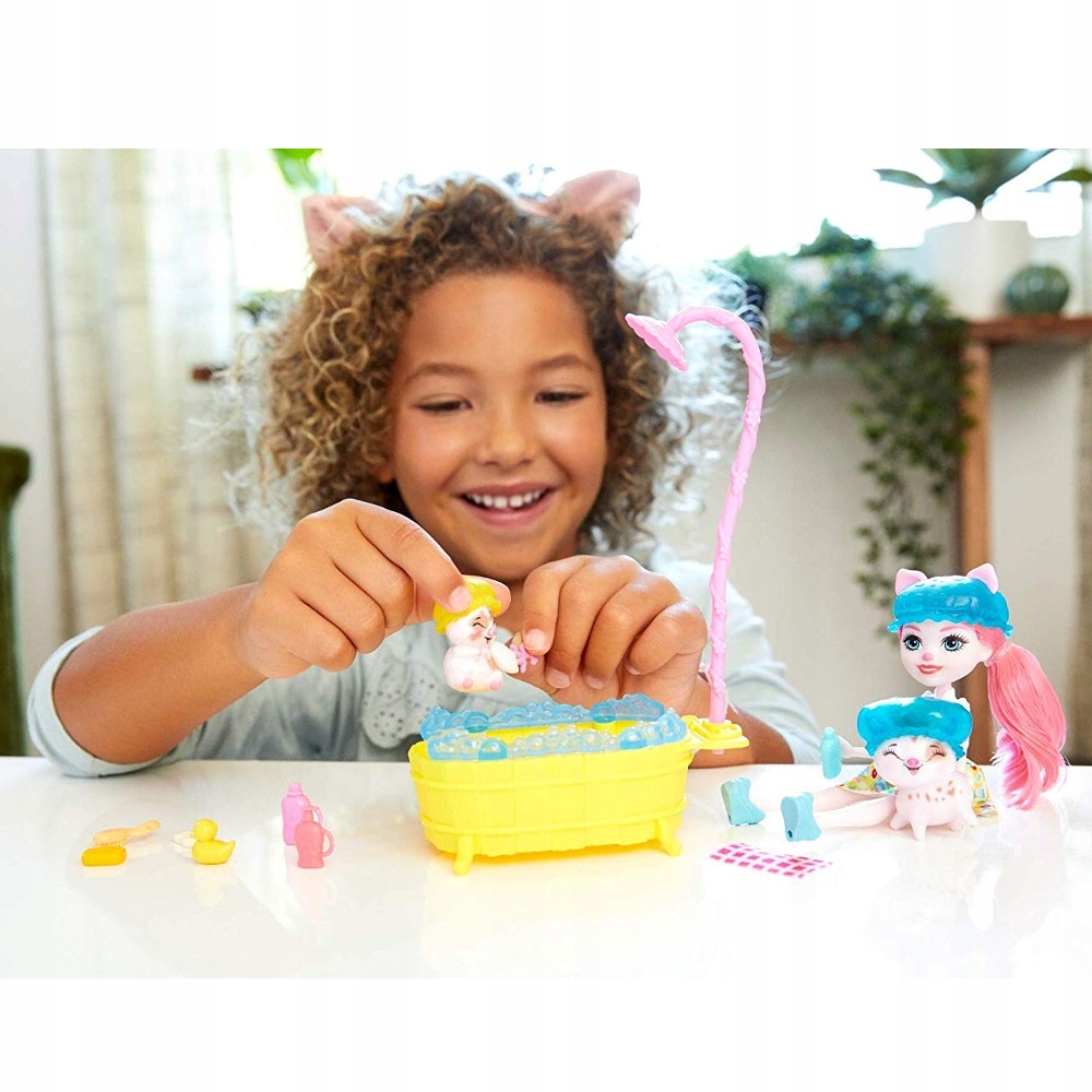 ENCHANTIMALS ZESTAW HISTORYJKA LALKA ŚWINKA GJX35 Bohater Enchantimals