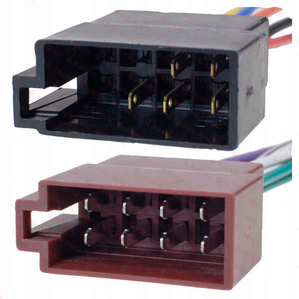 GNIAZDO ISO 2*8 ZASILAJĄCE I GŁOŚNIKOWE Kod producenta 22020