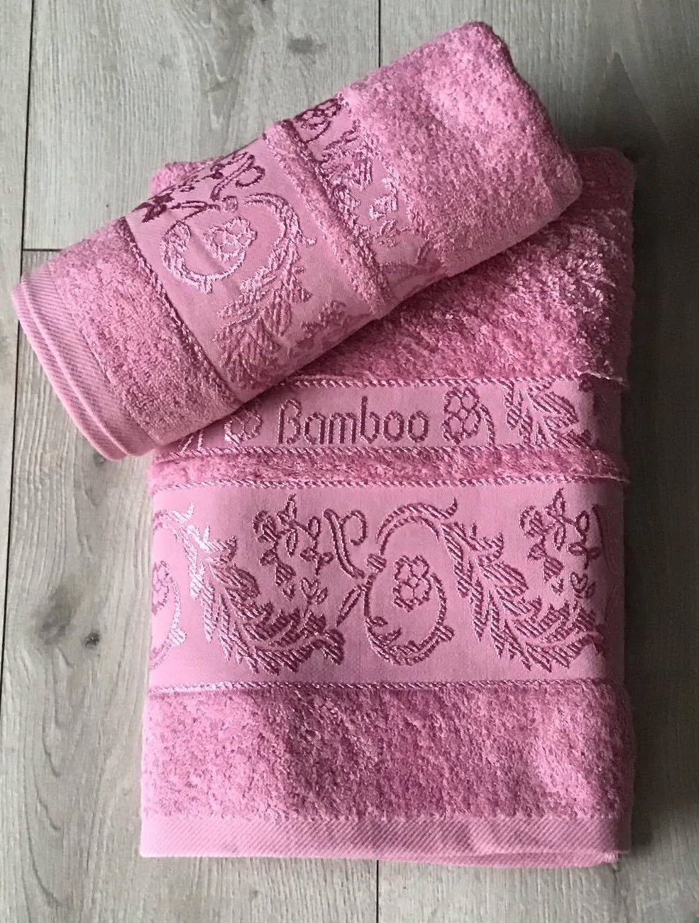 

Ręcznik Z Włóknem Bambusowym Bamboo 70x140 róż