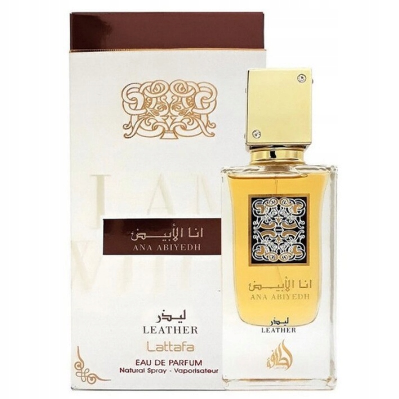 Lattafa Ana Abiyedh Leather 60 ml edp sprej Parfumovaná