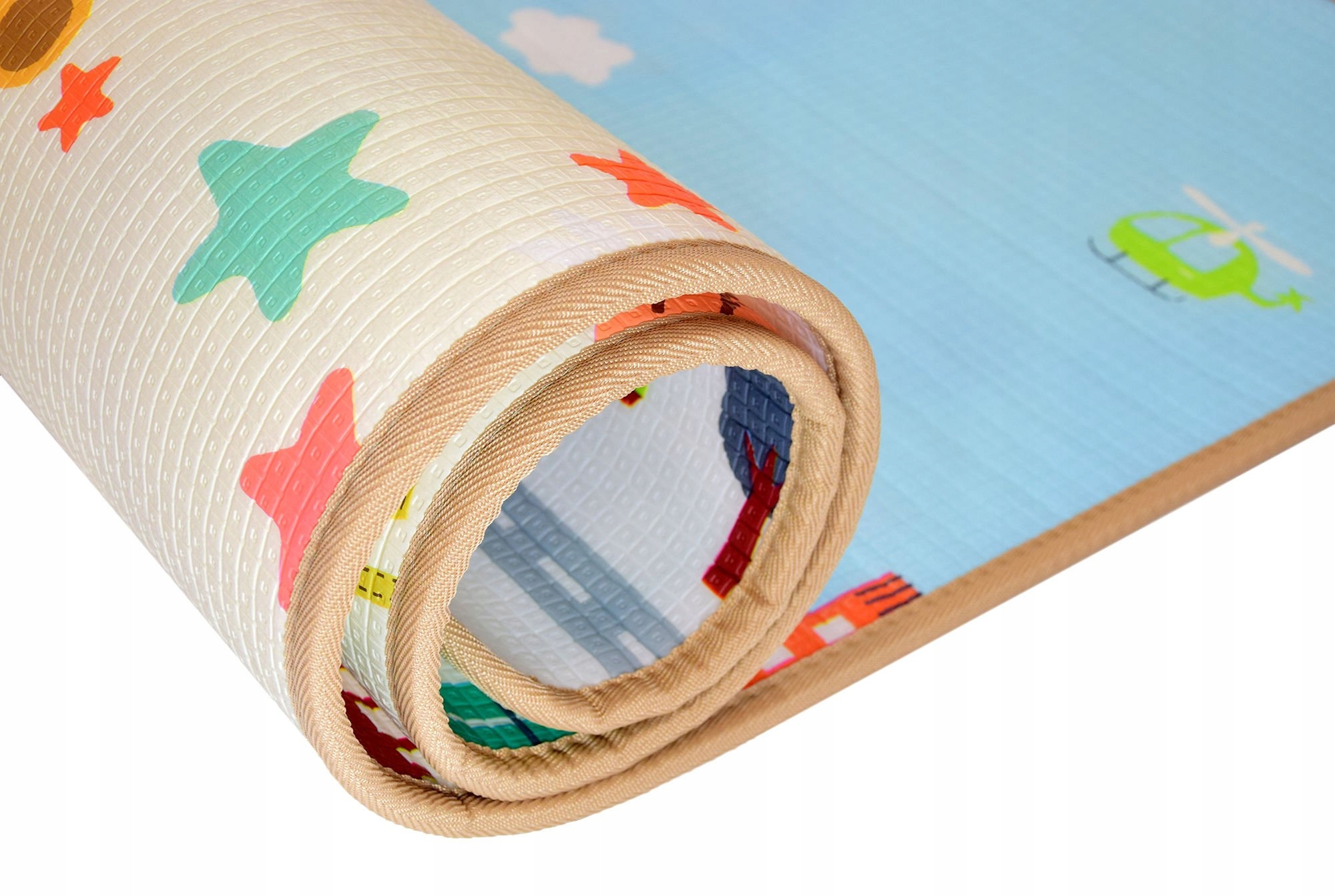 MATA EDUKACYJNA PIANKOWA MIASTO ULICE 150x100x1 Wiek dziecka 0 +