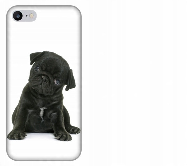

Etui pokrowiec iPhone 8 Pies mops szczeniak