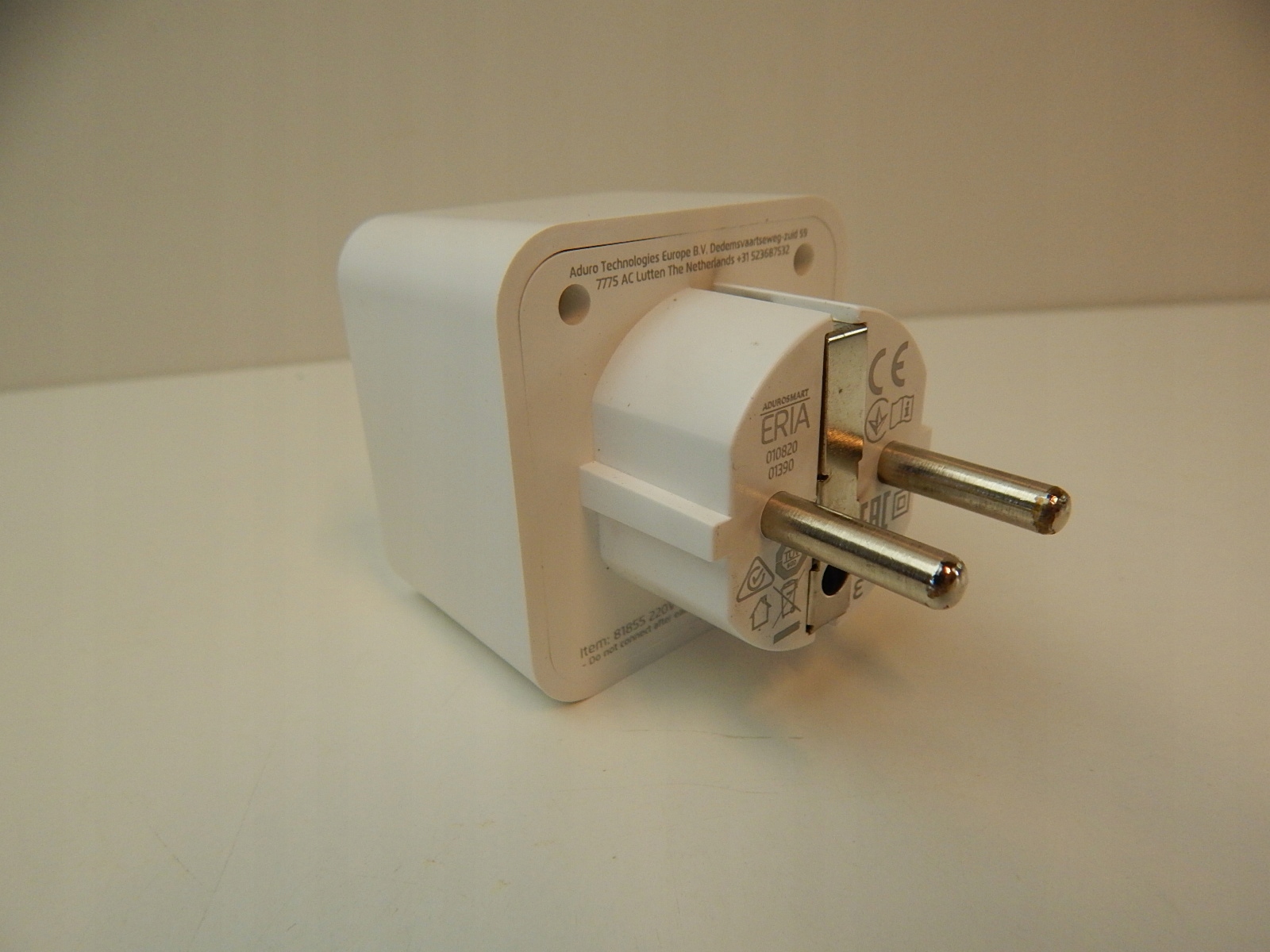 WADLIWE Gniazdko Aduro Eria ZigBee Kod producenta 0852263008640