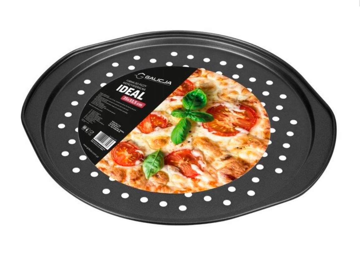 

Forma blacha z dziurkami do pizzy Ideal 33,5x36 cm