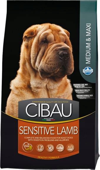 Farmina Cibau Medium/maxi Sensitive Lamb 14kg