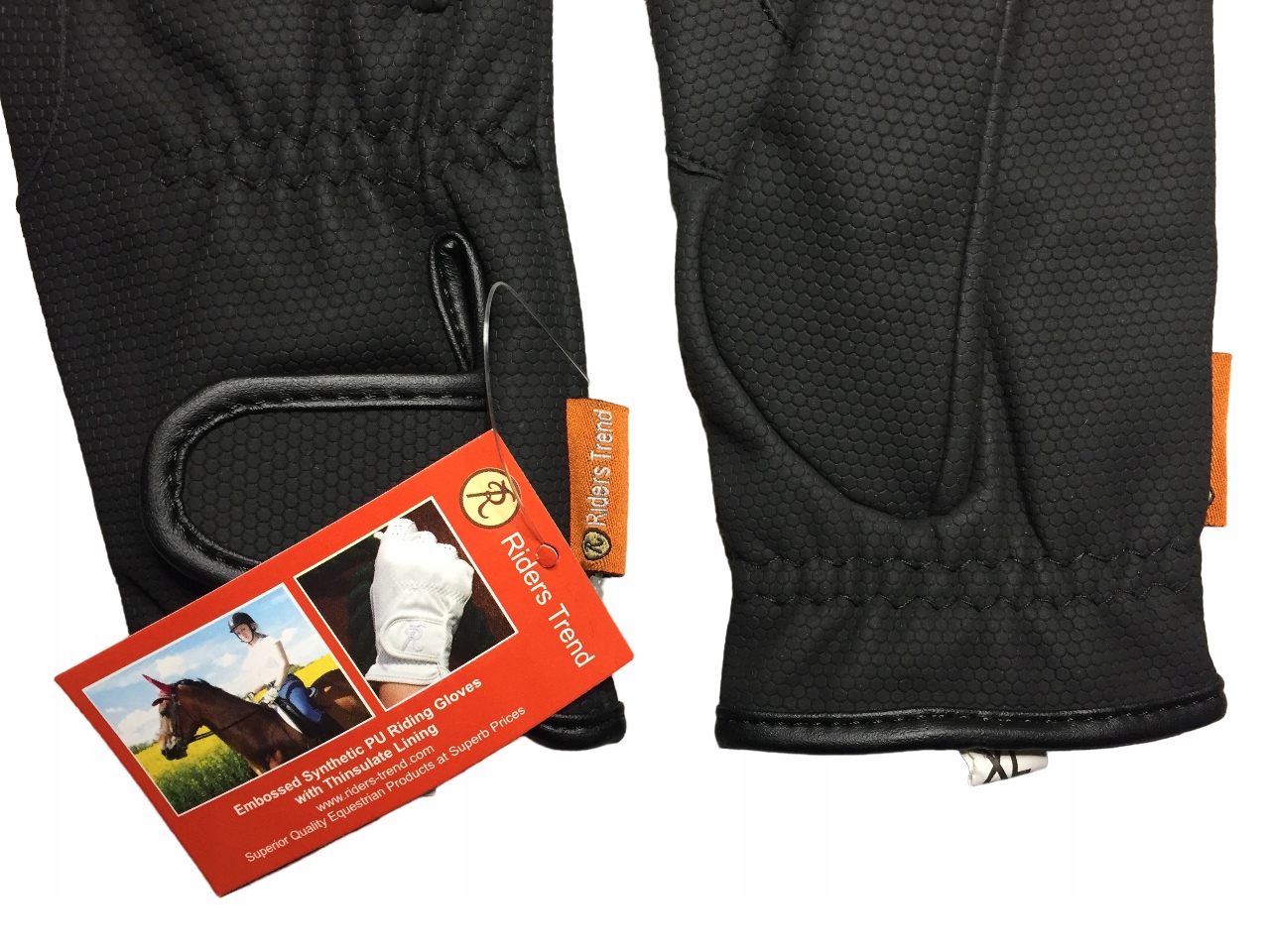 633 Rękawiczki Jeździeckie Ocieplane Thinsulate XL Materiał dominujący poliester