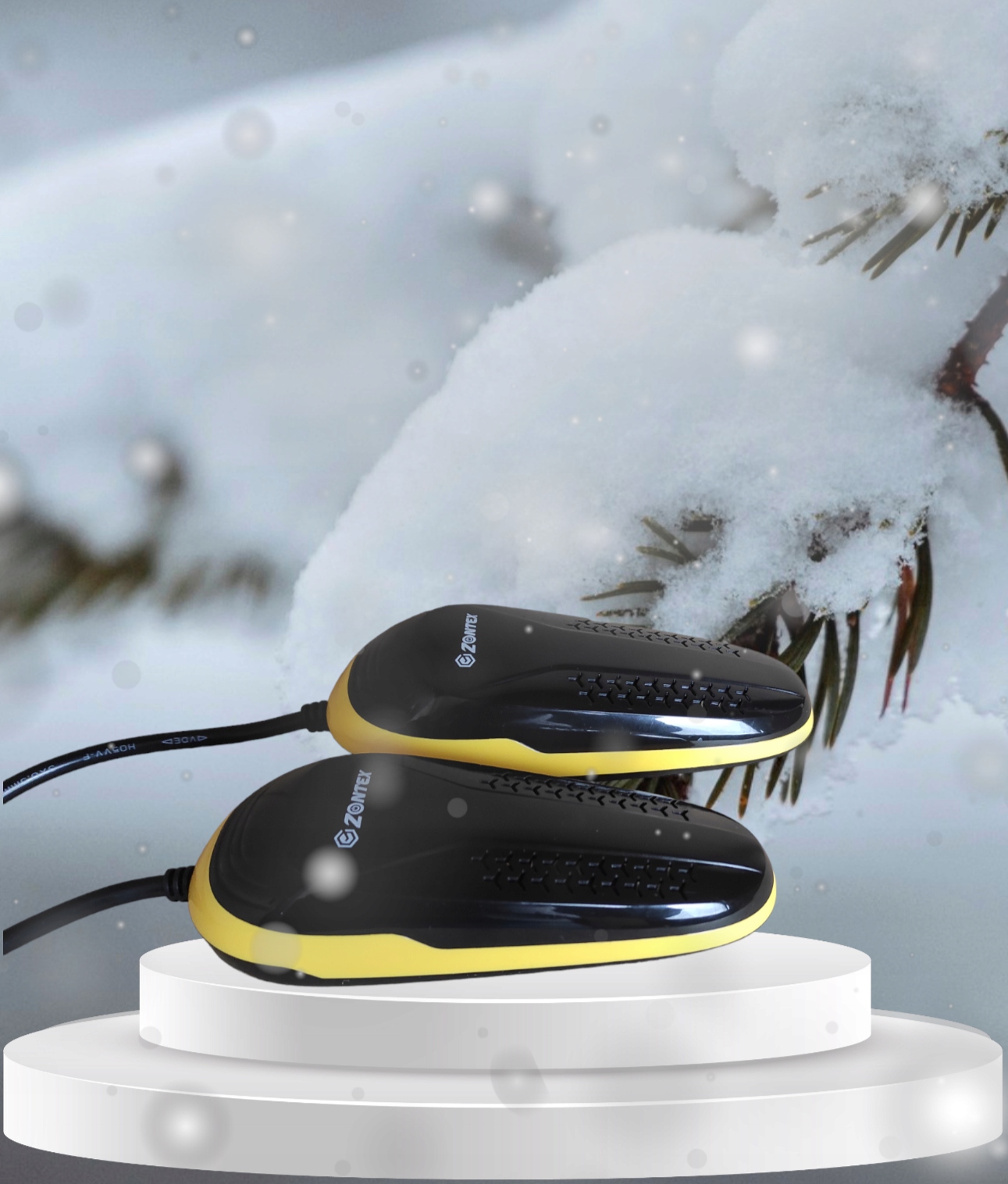 SUSZARKA DO BUTÓW CZAPEK BUTÓW NARCIARSKICH Z DEZYNFEKCJĄ OZONOWĄ OSUSZACZ Model WB-ESD19-002