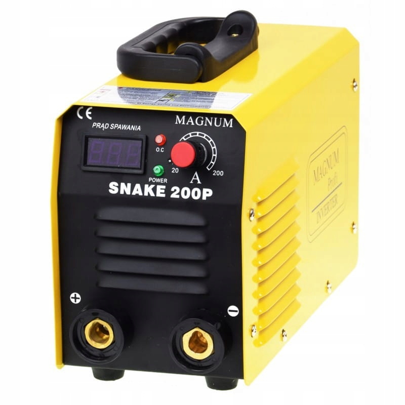 ЗВАРЮВАЛЬНИЙ АПАРАТ MMA 200 A MAGNUM SNAKE 200 PS