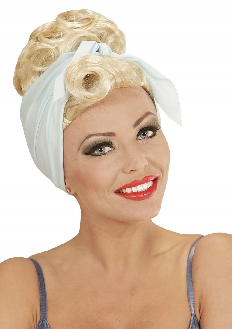 Dámská paruka Pin Up blond