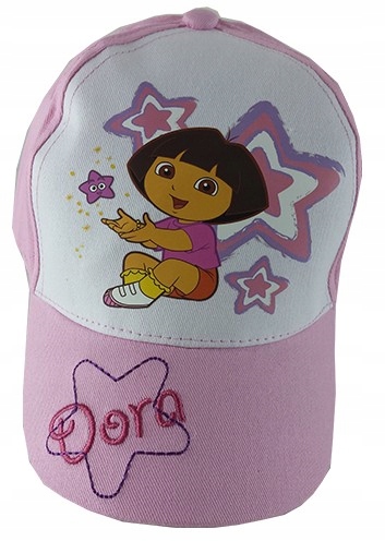 

Czapka z daszkiem dziecięca Dora 52 Przecena 70%