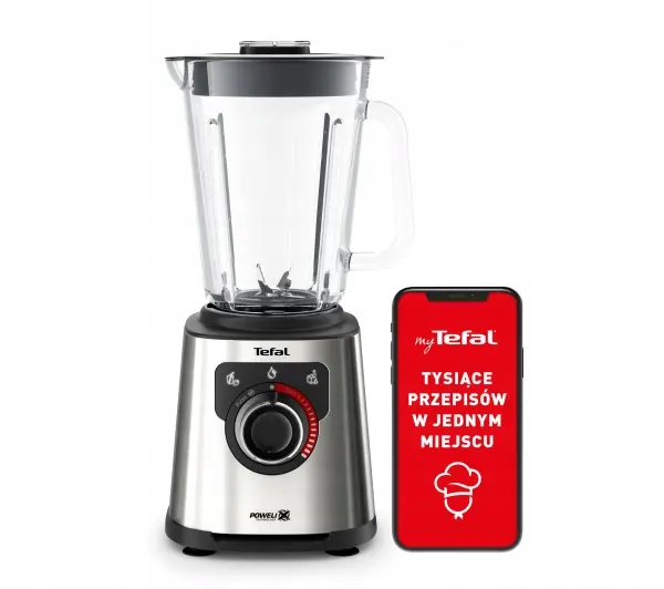 Blender kielichowy Tefal PerfectMix BL871D31 do Kruszenia lodu Miksowania