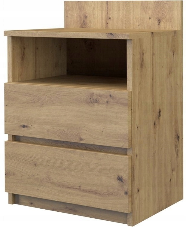 ТУМБОЧКА ЖУРНАЛЬНЫЙ СТОЛИК СПАЛЬНЯ MS1 ДУБ ARTISAN