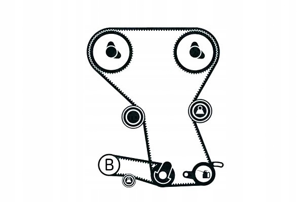 КОМПЛЕКТ РЕМЕНЯ ROZRZADU SKF 2335633110 2335633130 23