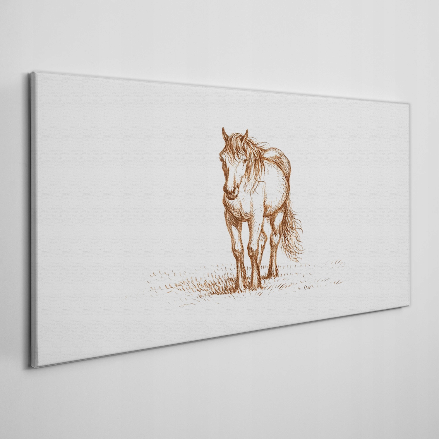 

Obraz na płótnie na ramie Zwierzę koń 140x70 cm