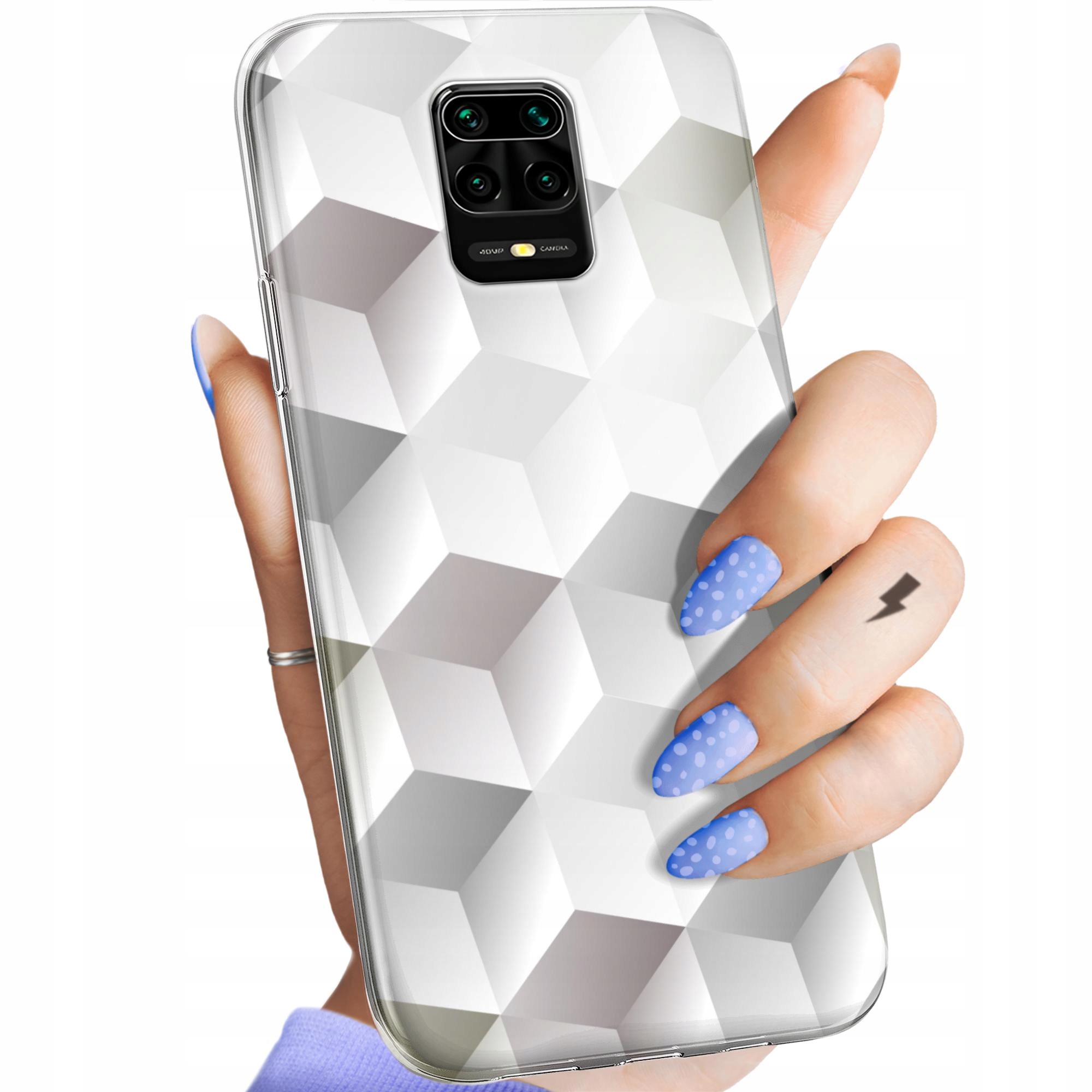 Etui Do Xiaomi Redmi Note 9 Pro 9 Pro Max Note 9S 3D Geometryczne