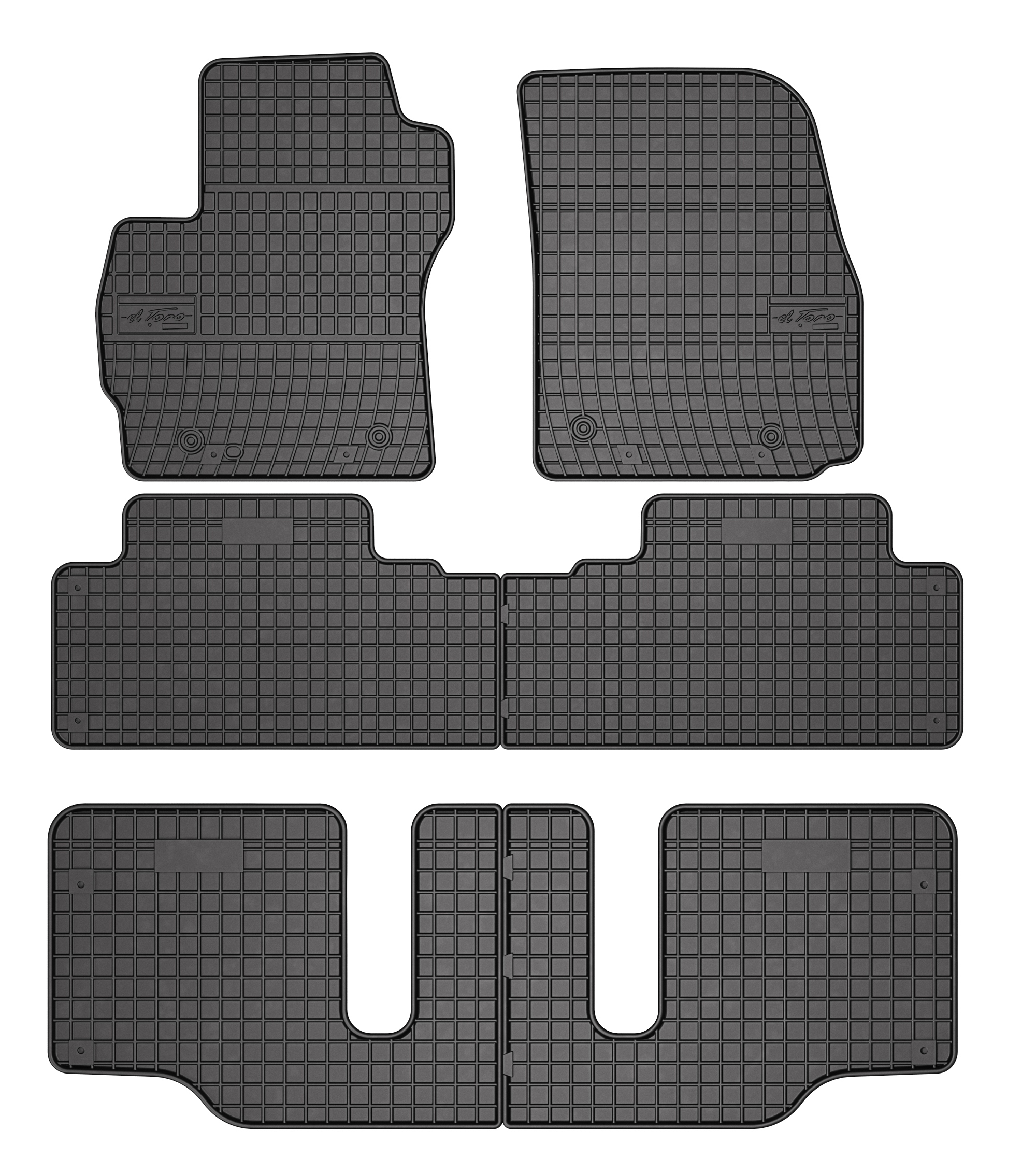 

Dywaniki Gumowe Mazda 5 I 2005-2010 Oryginalne Fg