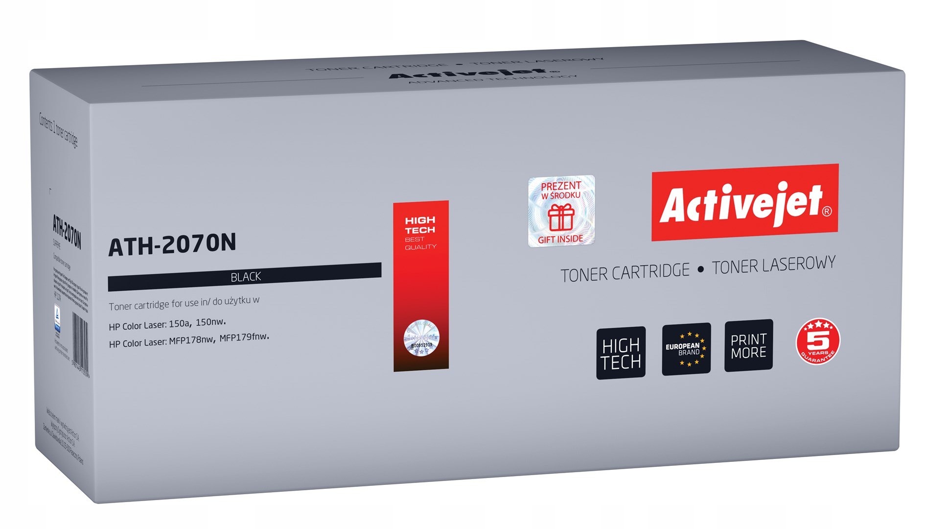 Activejet ATH-2070N Toner (zamiennik Hp 117A W2070A; 2070A; Supreme; 1000 s