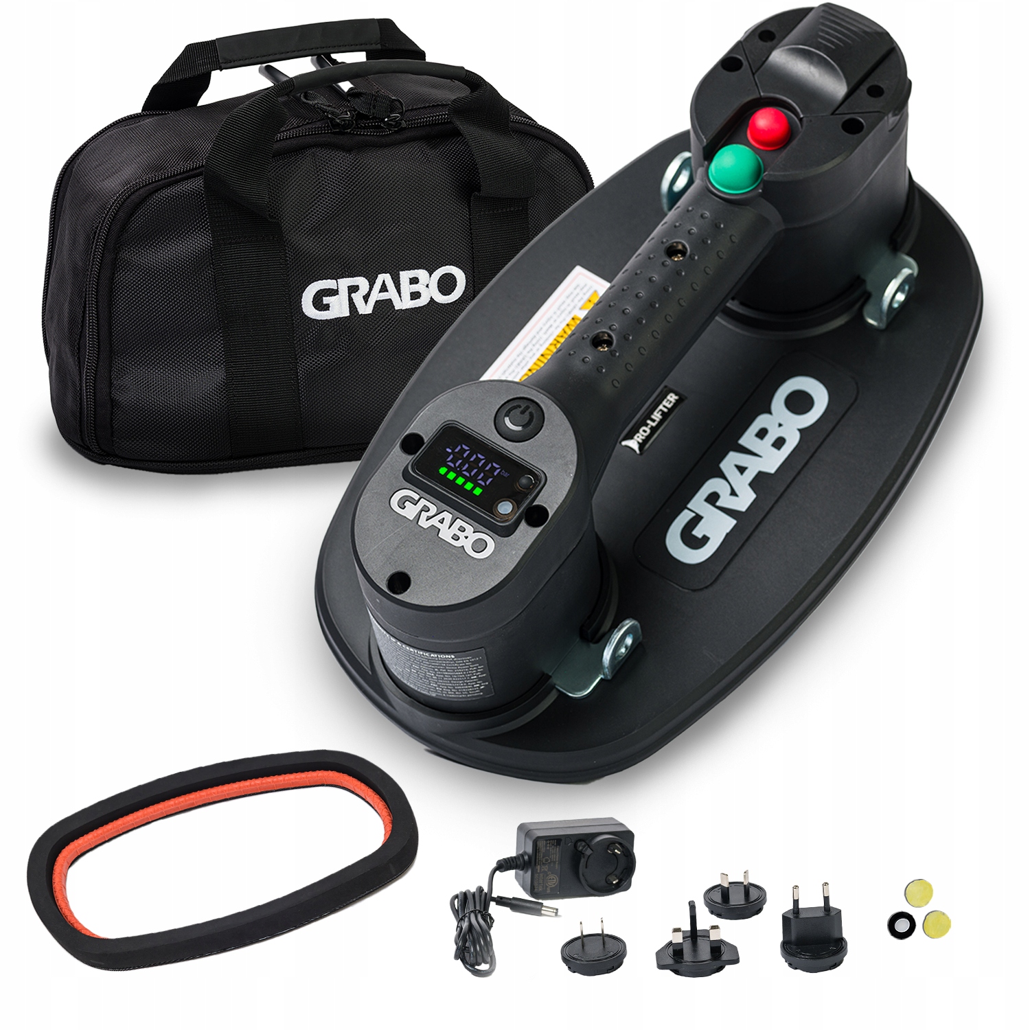 Grabo Pro Lifter 20 Chwytak Próżniowy Przyssawka Automatyczna 1x2,6Ah Torba