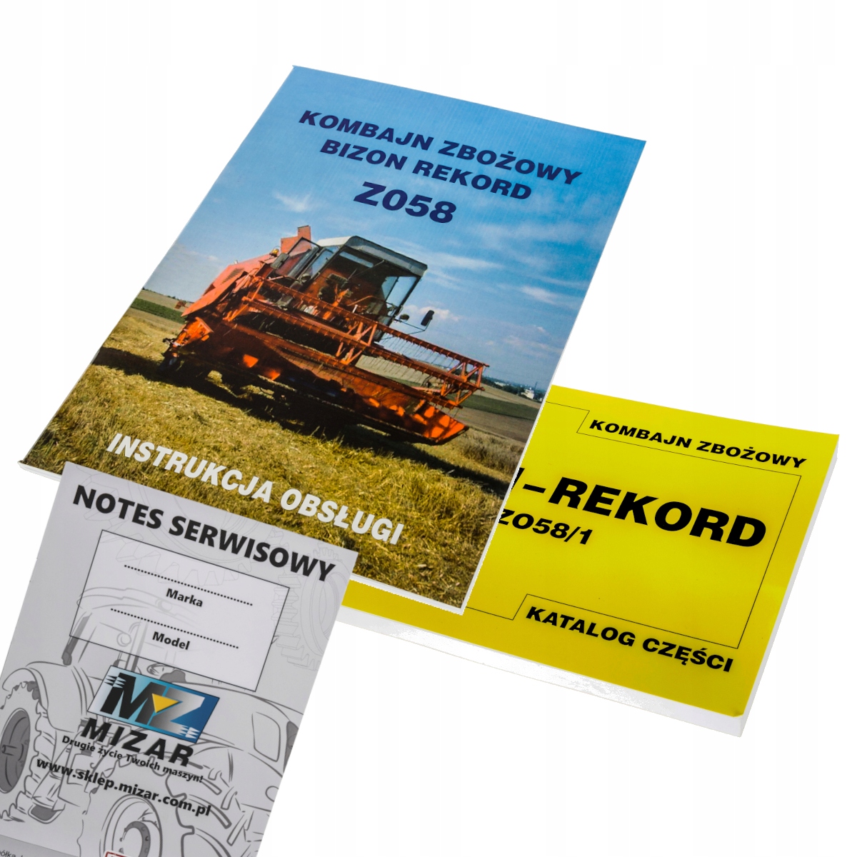 

Instrukcja Napraw Katalog Części Bizon Z-058 058