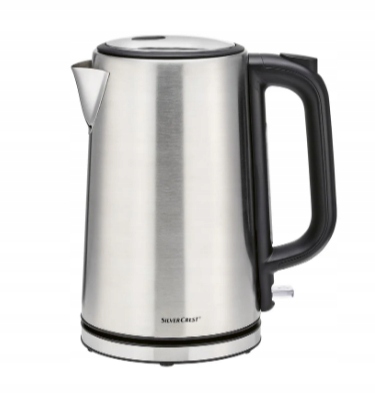 Czajnik nierdzewny bezprzewodowy 1,7 litra Silvercrest 3100W