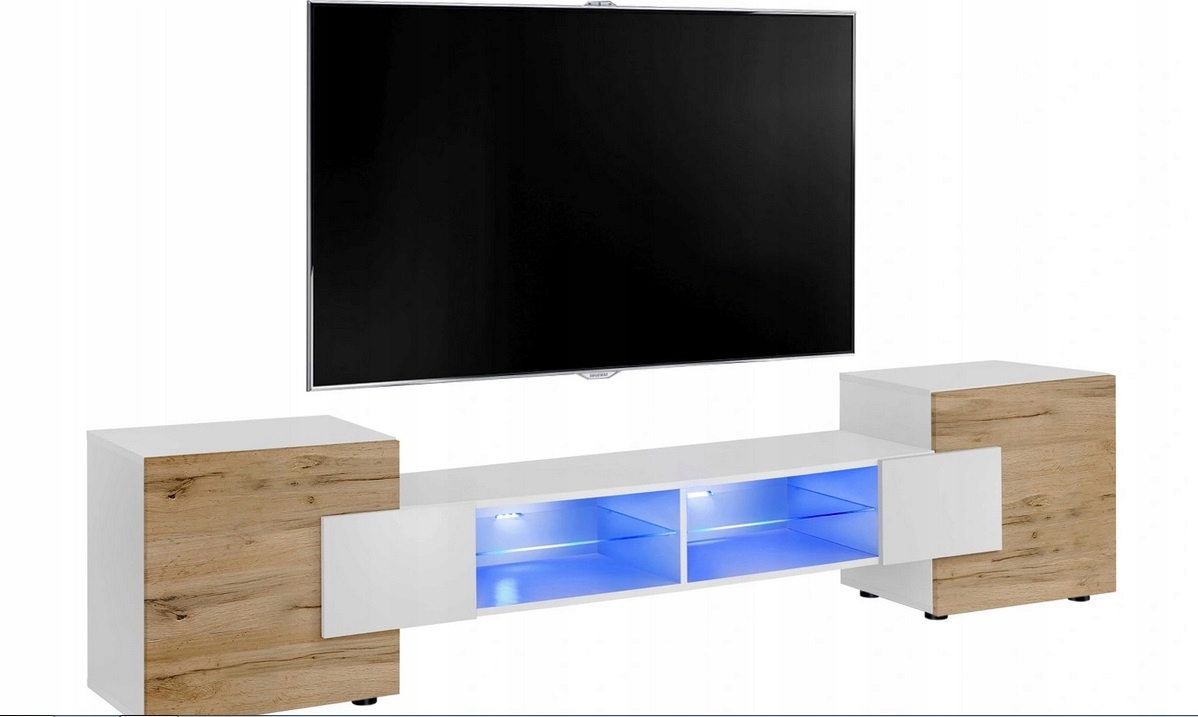 Szafka Stolik RTV Led Komoda Nowoczesna