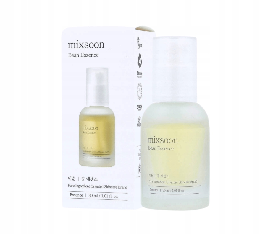 Mixsoon sérum s fermentem ze sóji, vyhlazující hydratace, glow glass skin 30 ml