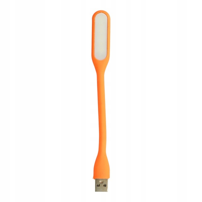 Lampka LED USB mała do Laptopa Silikonowa pomara Kod producenta 0000059051_silikonowa energooszczęda