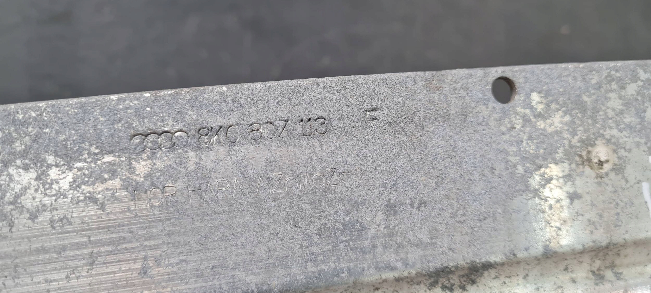 A5 8T S5 LIFT bumper support front STREFY KOMPLET 8K0807113F A4 B8 S4 LIFT