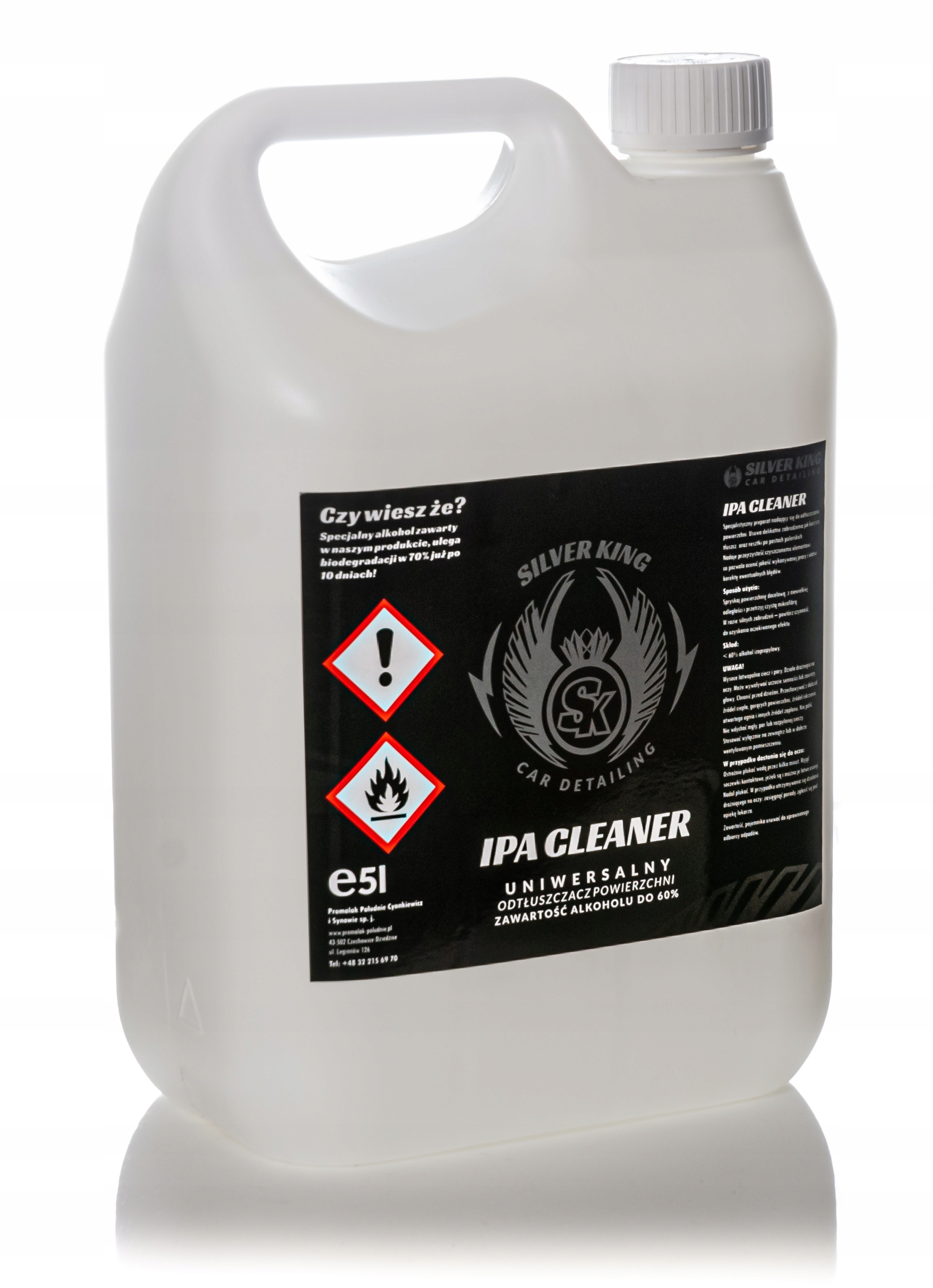 SILVER KING - IPA CLEANER 5L ODTŁUSZCZACZ LAKIERU Marka Inny