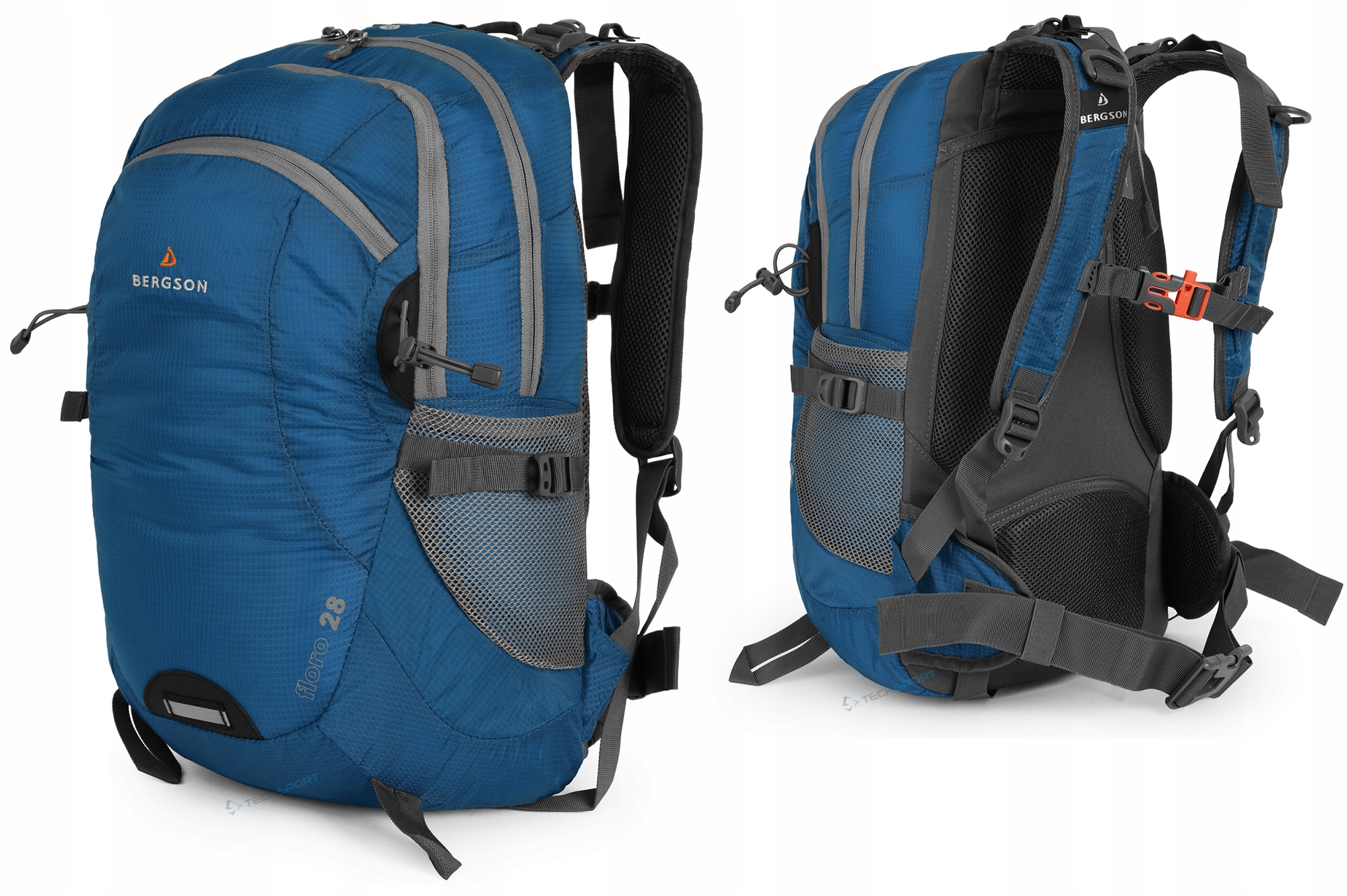 Prostorný Batoh Bergson Floro 28 L, Prodyšná Záda