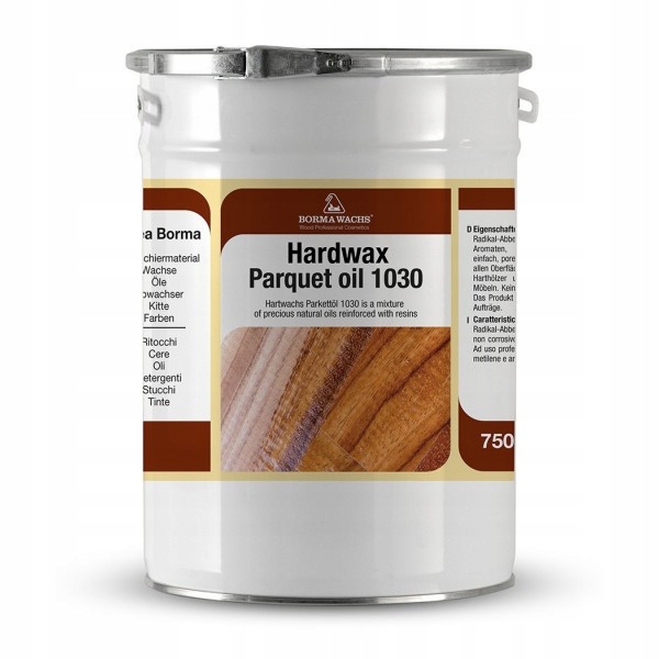 Olej na parkety a podlahu Bezfarebný Borma Wachs 5L