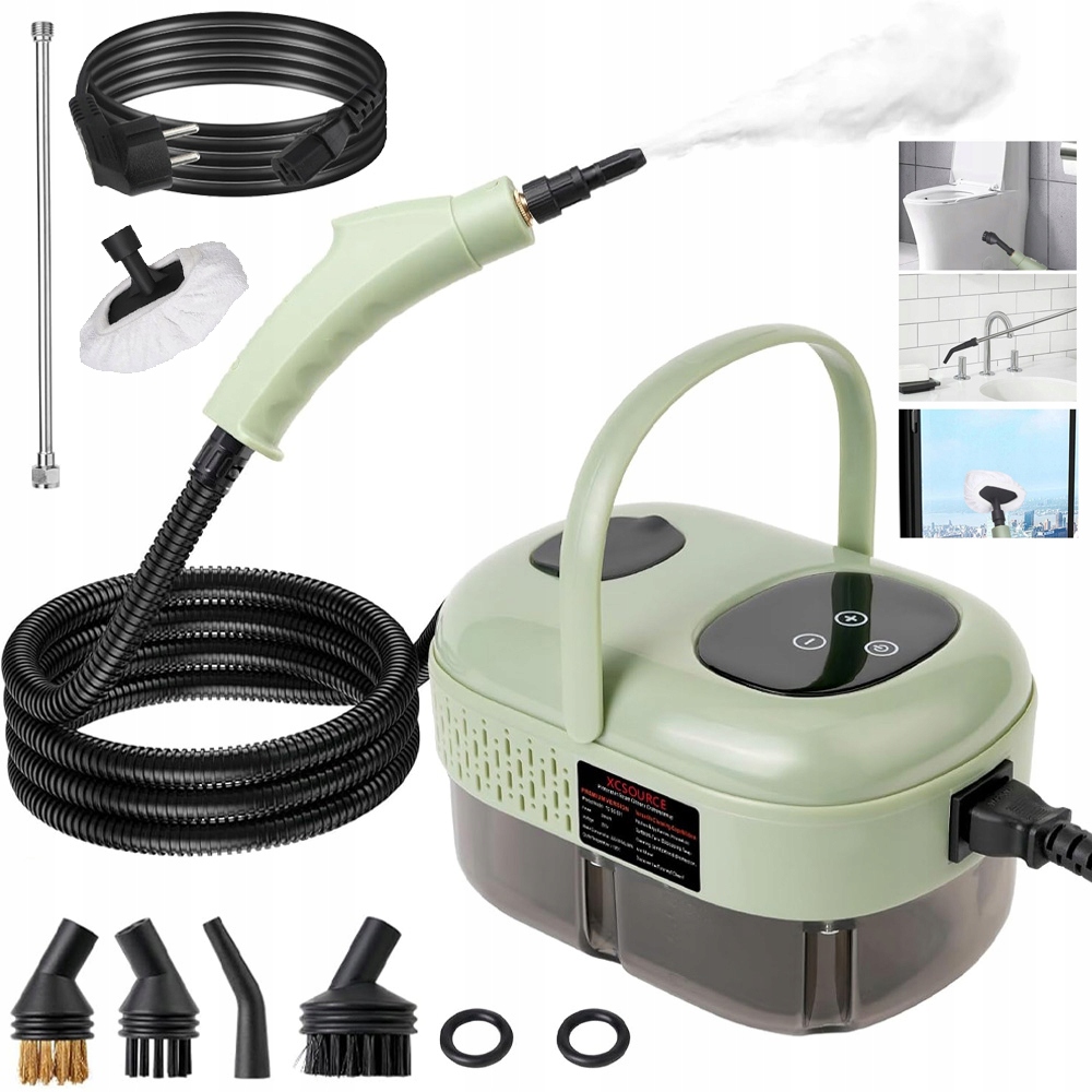 Parní Čistič, Parní Čistič Oken 2500 W 3 Bar, 6 Úrovní Nastavení