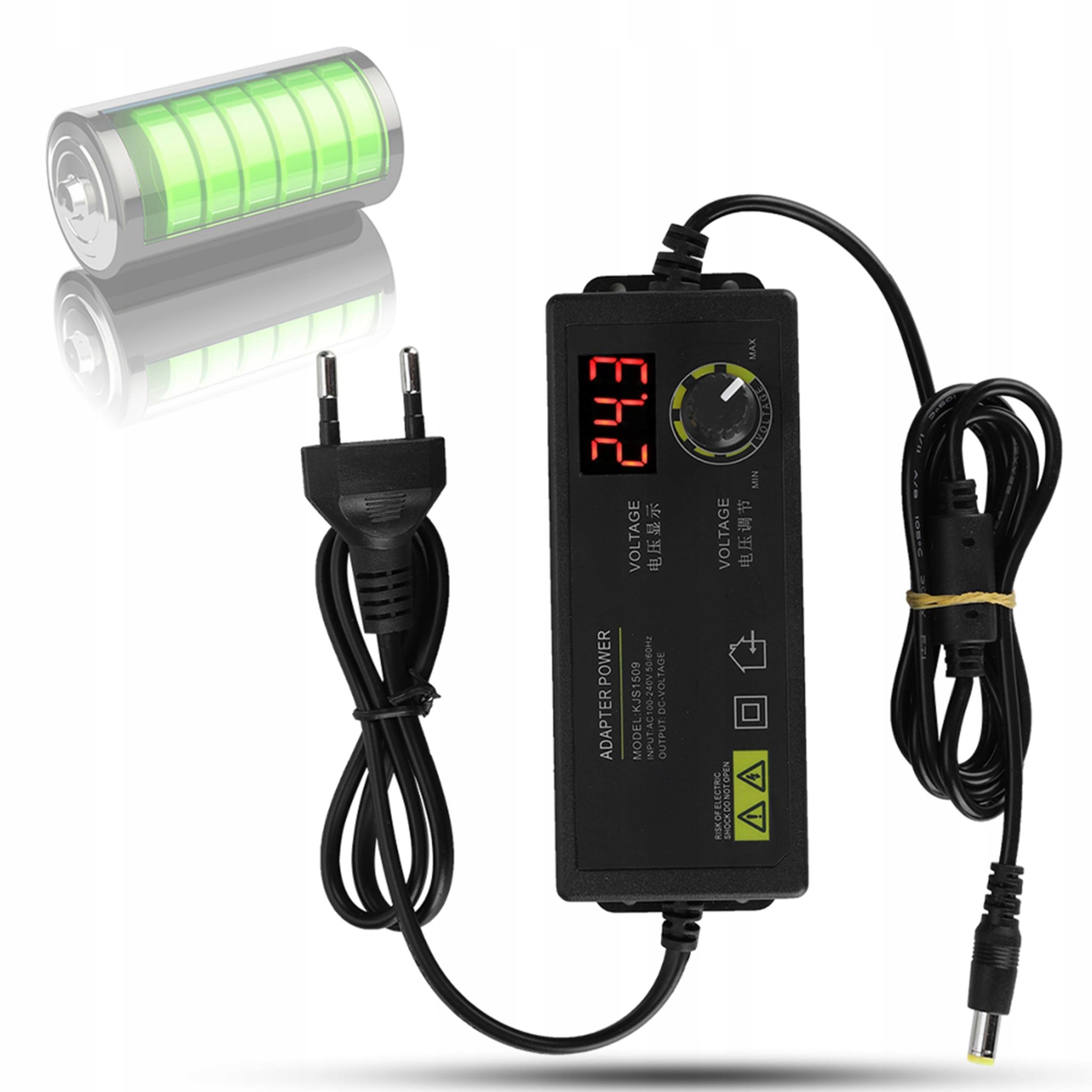 ZASILACZ REGULOWANY 3-36V 1.5A AC DC ZASILACZ Kod producenta VX2109D4