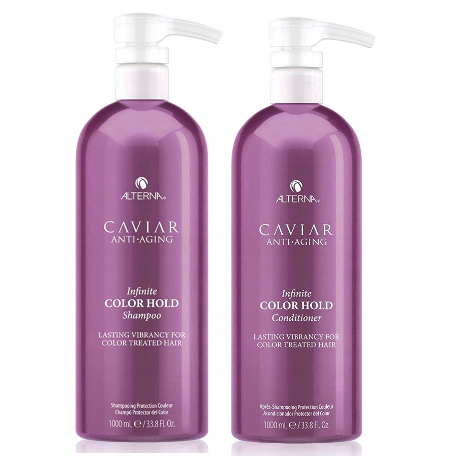 Alterna Caviar Infinite Color Hold szampon 1000 ml odżywka 1000 ml-Zdjęcie-0
