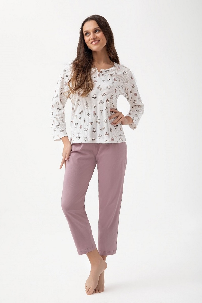 Dámské Pyžamo 317/3XL Botanické
