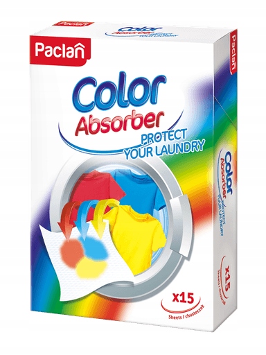 Levně 10X Paclan Paclan ubrousky zachycující barvy Color Absorber 15ks