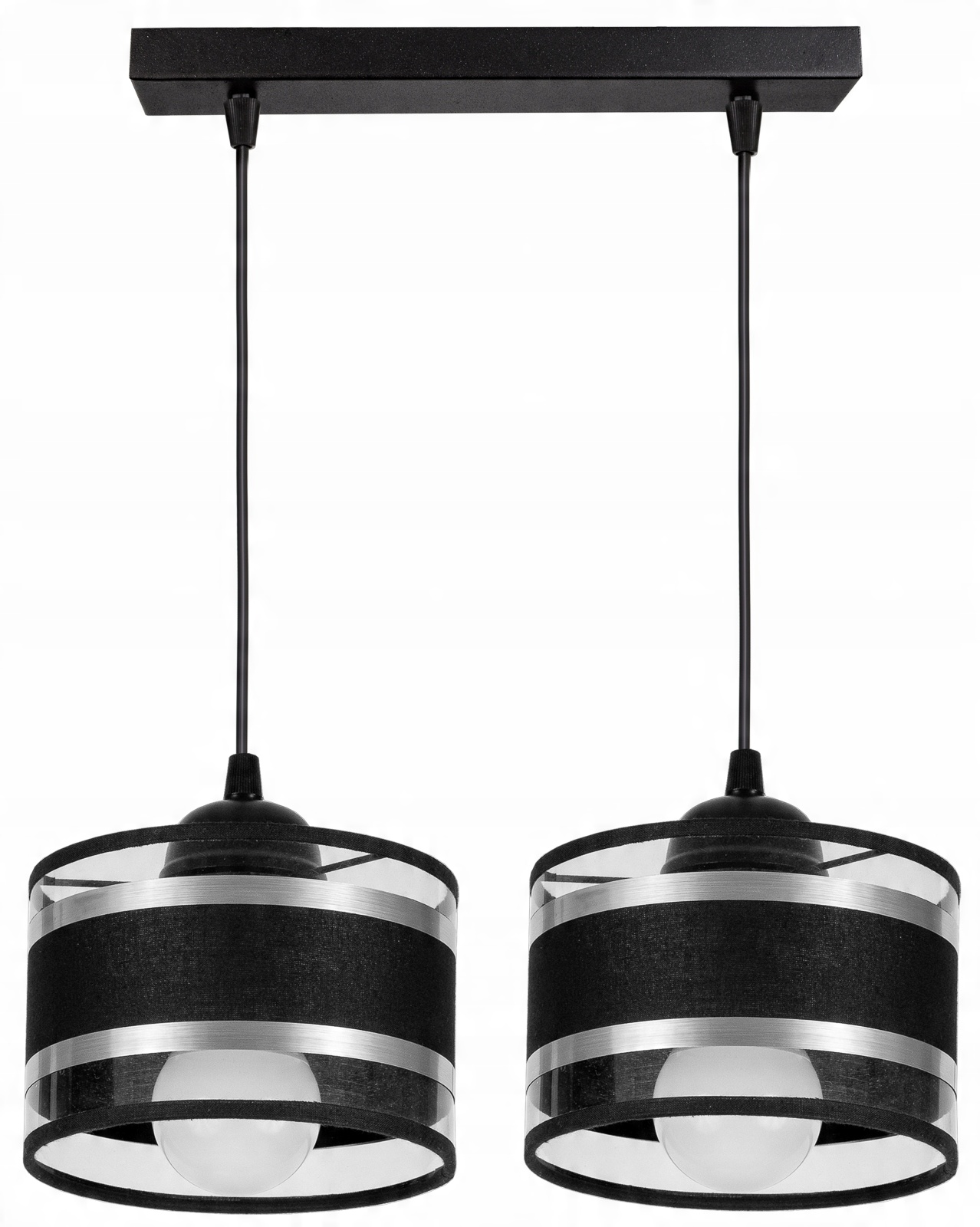 

Lampa Wisząca Sufitowa Żyrandol Abażur Nowoczesna