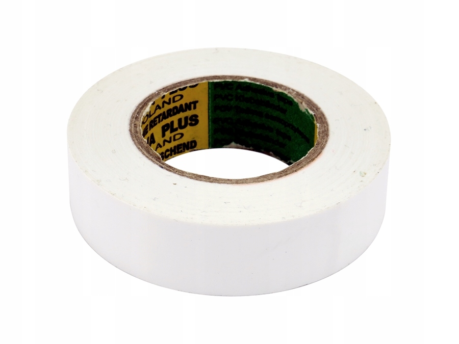 

Taśma Izolacyjna Biała Pcv 20 M x 19 MM x 0.13 MM