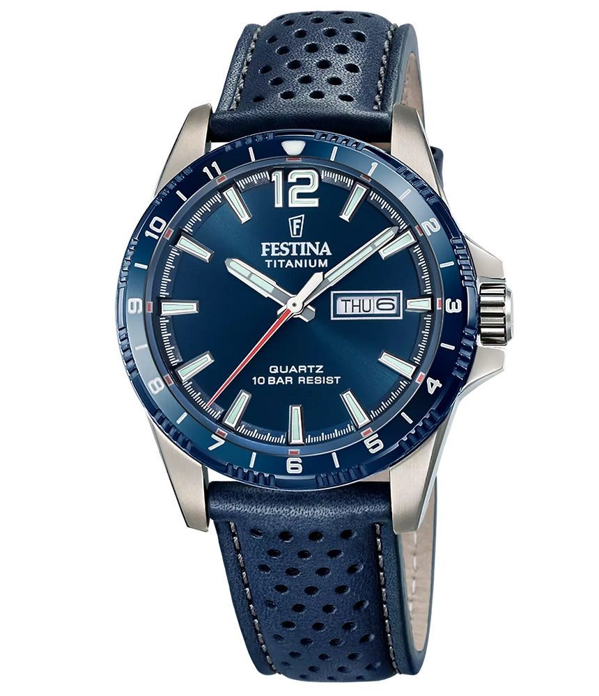 Pánské Hodinky Festina Titanium F20699/2 43,00 mm 10ATM