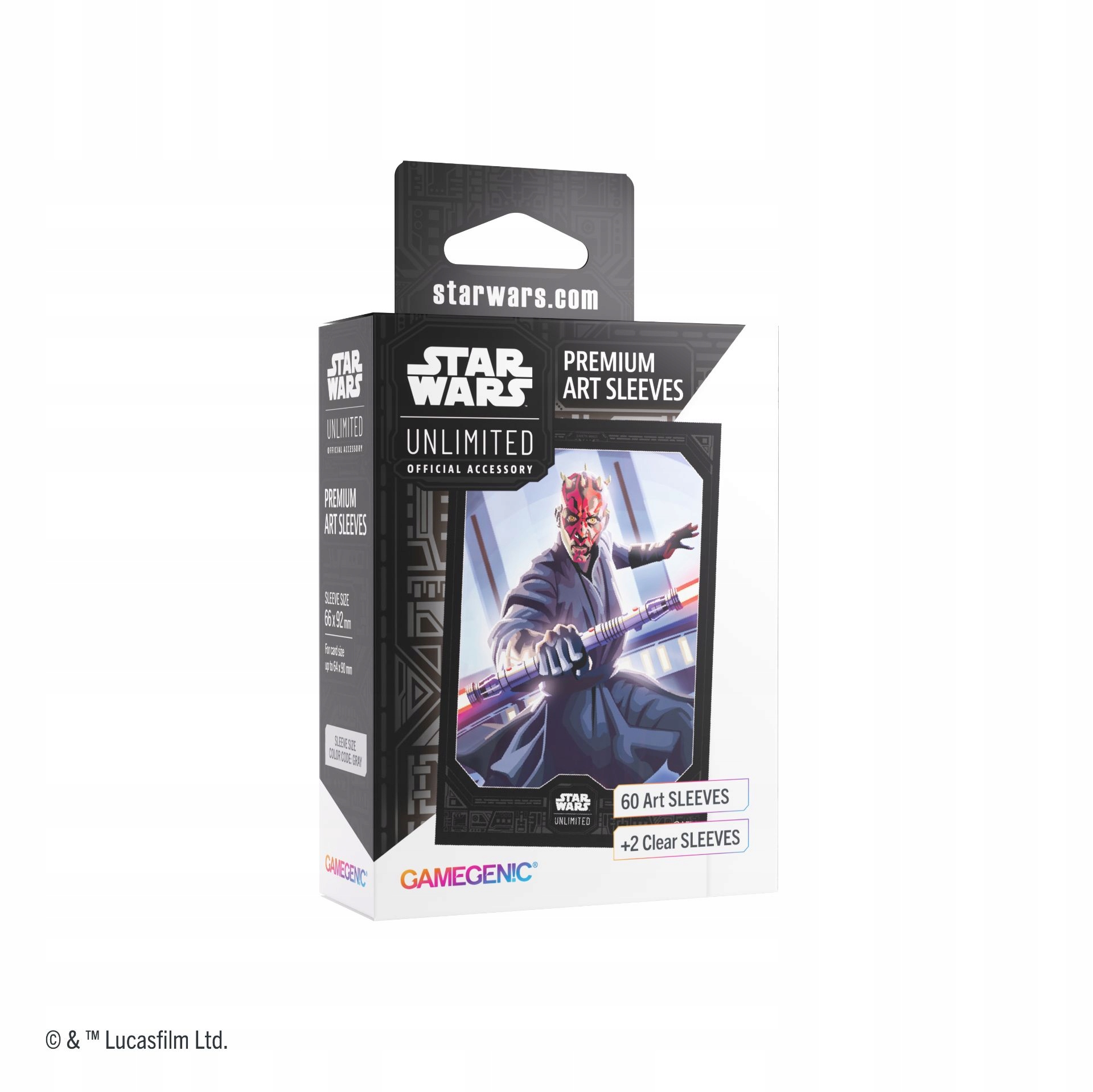 Asmodee Czech Republic Gamegenic Swu: Premium Art Sleeve Darth Maul
