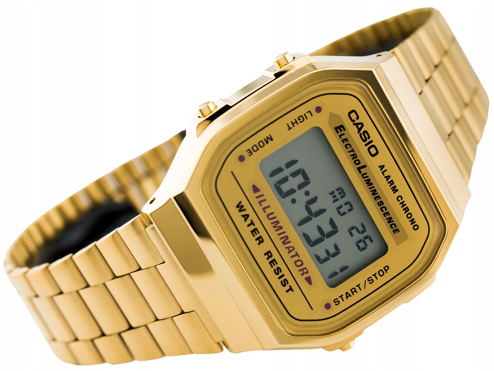MĘSKI ZEGAREK CASIO A168WG-9E VINTAGE RETRO UNISEX Model CASIO A168WG-9EF