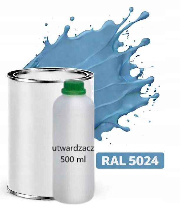 Ral 5024 Polyuretan Akryl 2:1 1 L Polomatný Lak Tužidlo Normal 0,5 L