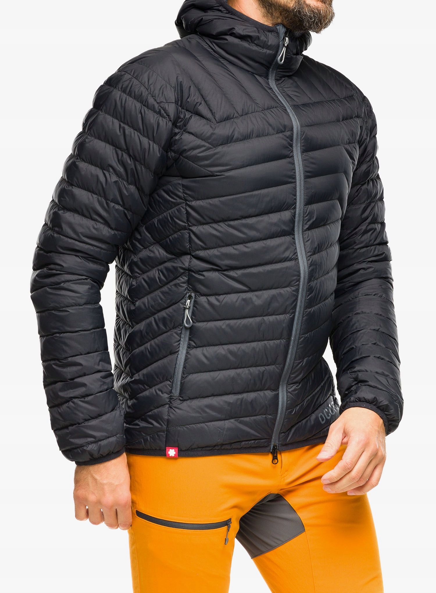 Péřová bunda Ocun Tsunami Eco black beauty/iron gate S