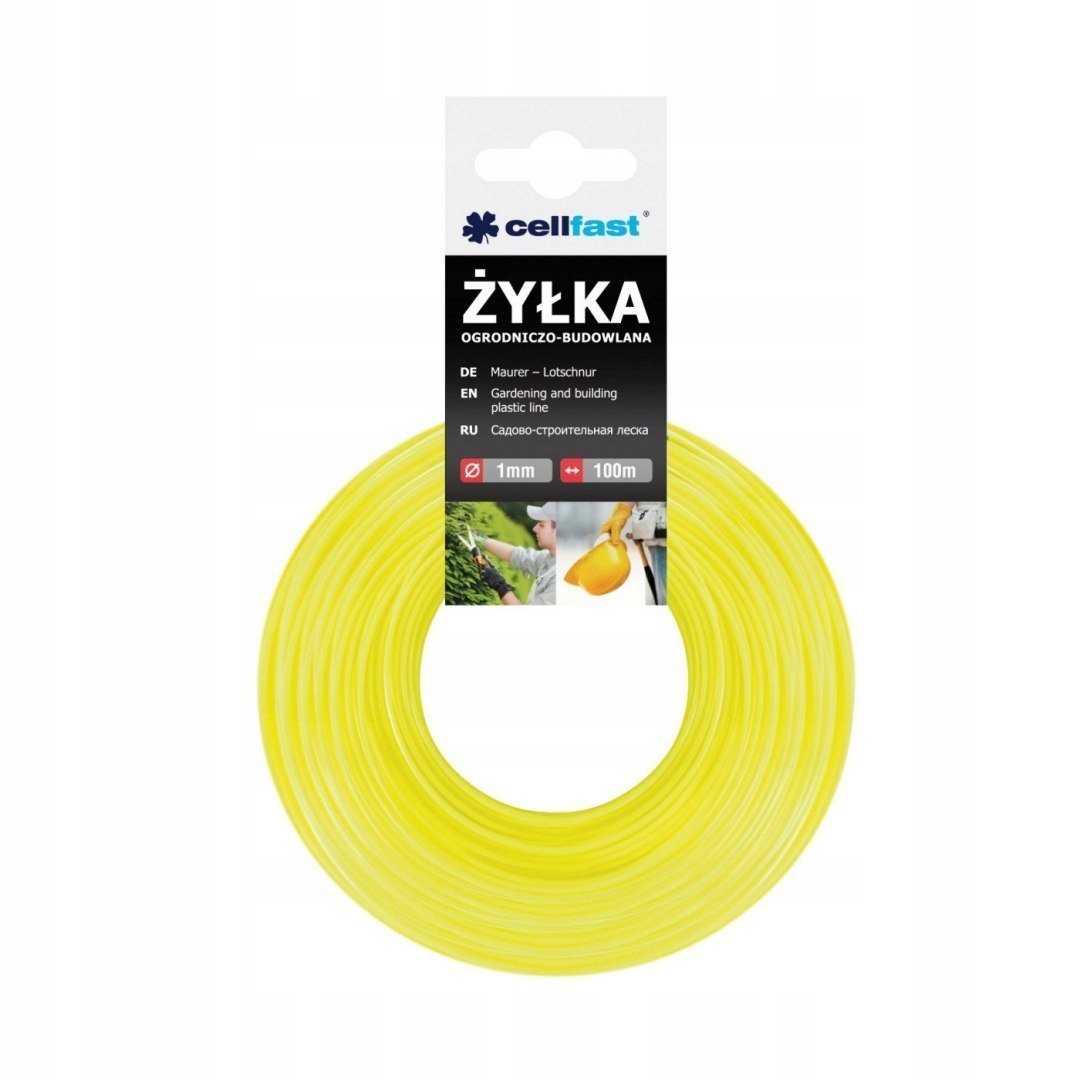 

Żyłka Ogrodowo Budowlana 1,00mm 100m