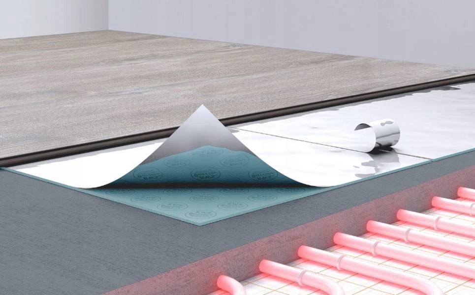 Podkład NA OGRZEWANIE Podłogowe opór 0.006 - 8m2 Grubość 1.5 mm