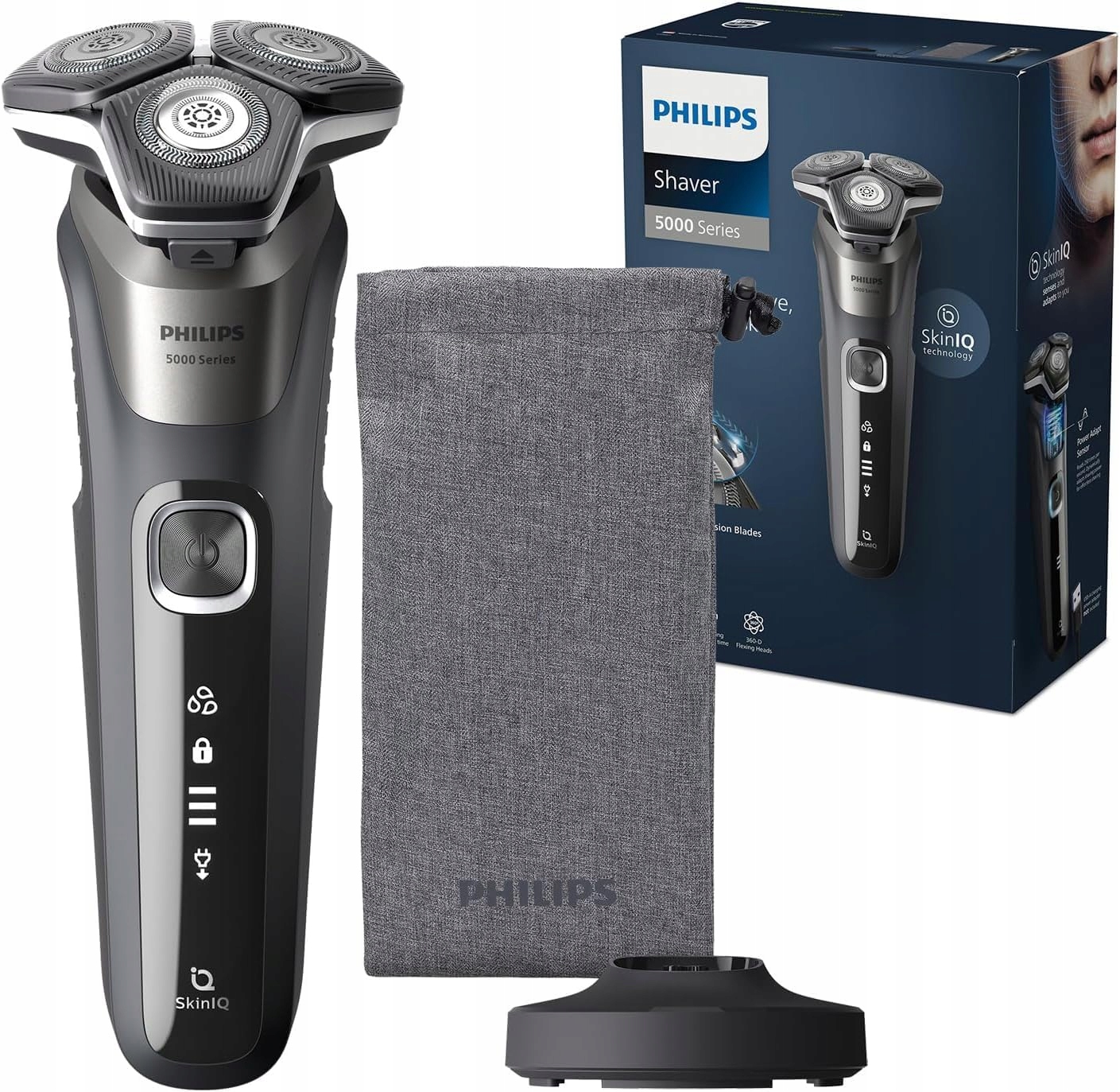 Pánsky holiaci strojček Philips 5000 S5887/13 s zastrihávačom