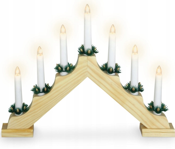 

Świecznik z lampkami Lampki świeczki do okna 7 Led