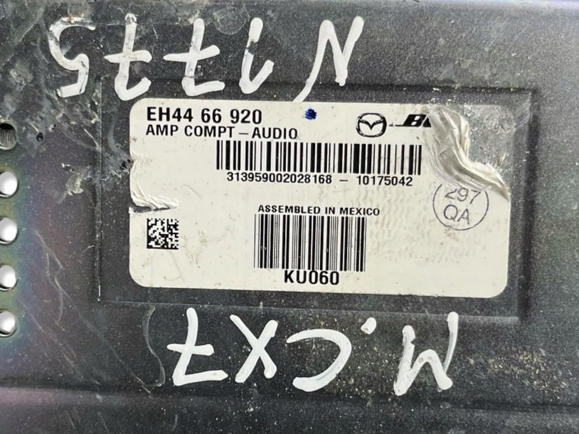 amplifier radia Mazda CX-7 facelift 2009 EH4466920