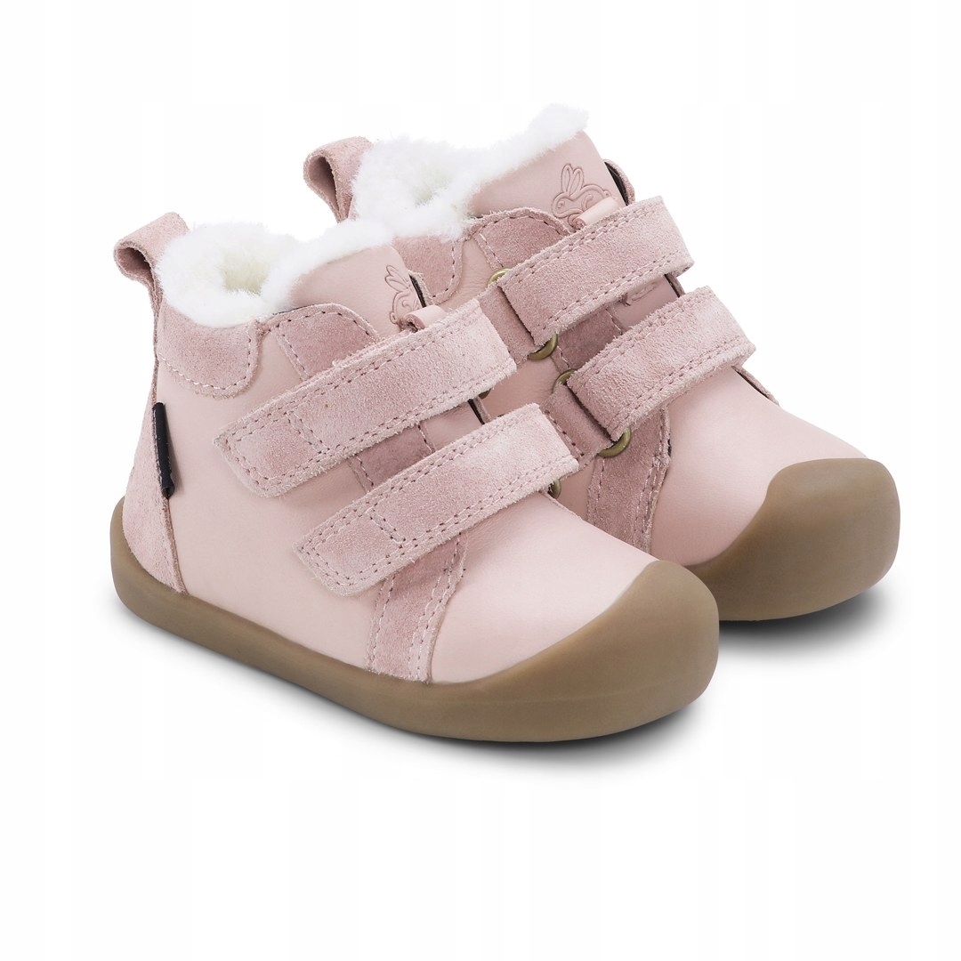 Trzewiki Zimowe Barefoot Bundgaard Bloom Old Rose Membrana Tex R.21